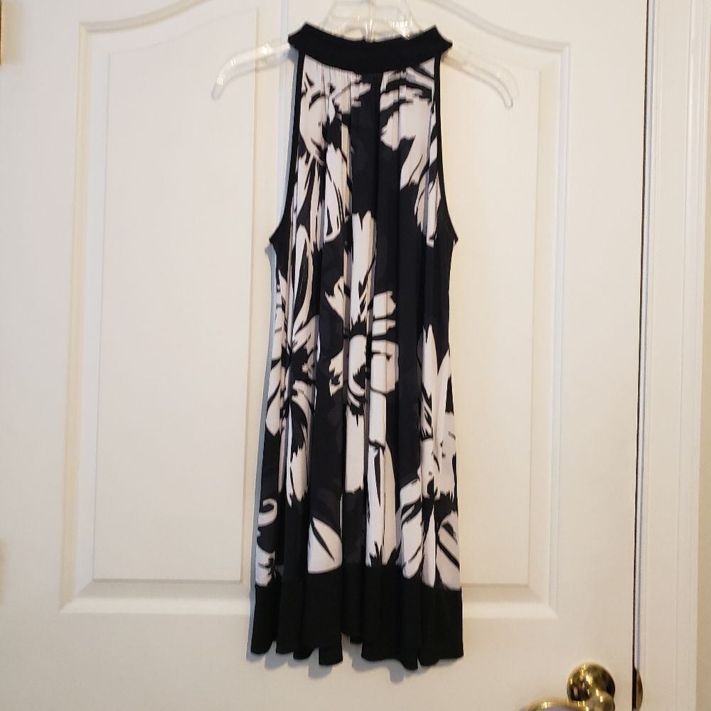 Geri C. Floral Tunic Top Short Dress